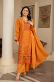 Safwa Ashley Embroidered Viscose Doria Unstitched 3Pc Suit ASC-08