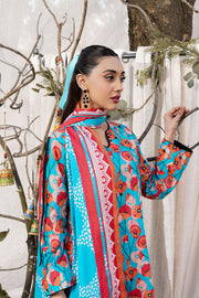 Safwa Printed Lawn Pret 3Pc Suit ( Ready To Wear ) P000515