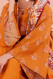 Ixora by Safwa Digital Printed Doria Cambric Unstitched 3Pc Suit ICS-09