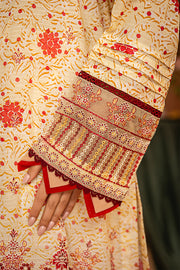 Safwa Greta Premium Embroidered Lawn Unstitched 3Pc Suit SGR-06