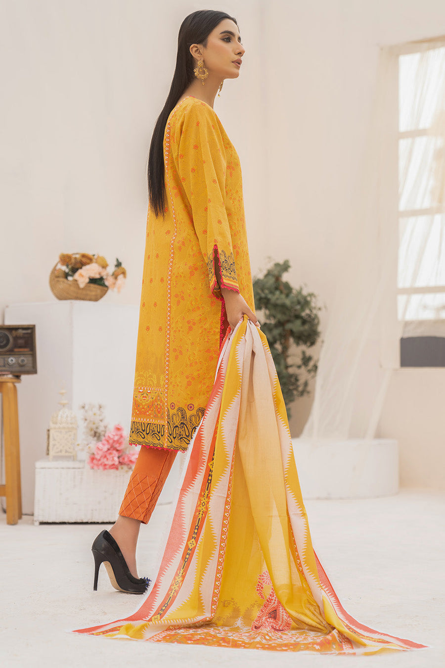SSD-189 - DIGITAL PRINTS SHIRT DUPATTA COLLECTION
