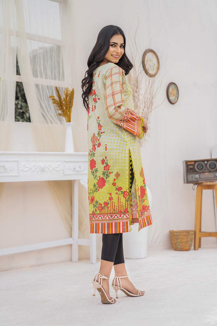 SPK-149 - SAFWA DIGITAL PRINTS LAWN SHIRT COLLECTION VOL 5