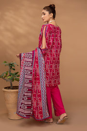 Ixora by Safwa Fine Printed Doria Lawn Unstitched 3Pc Suit ICS-20