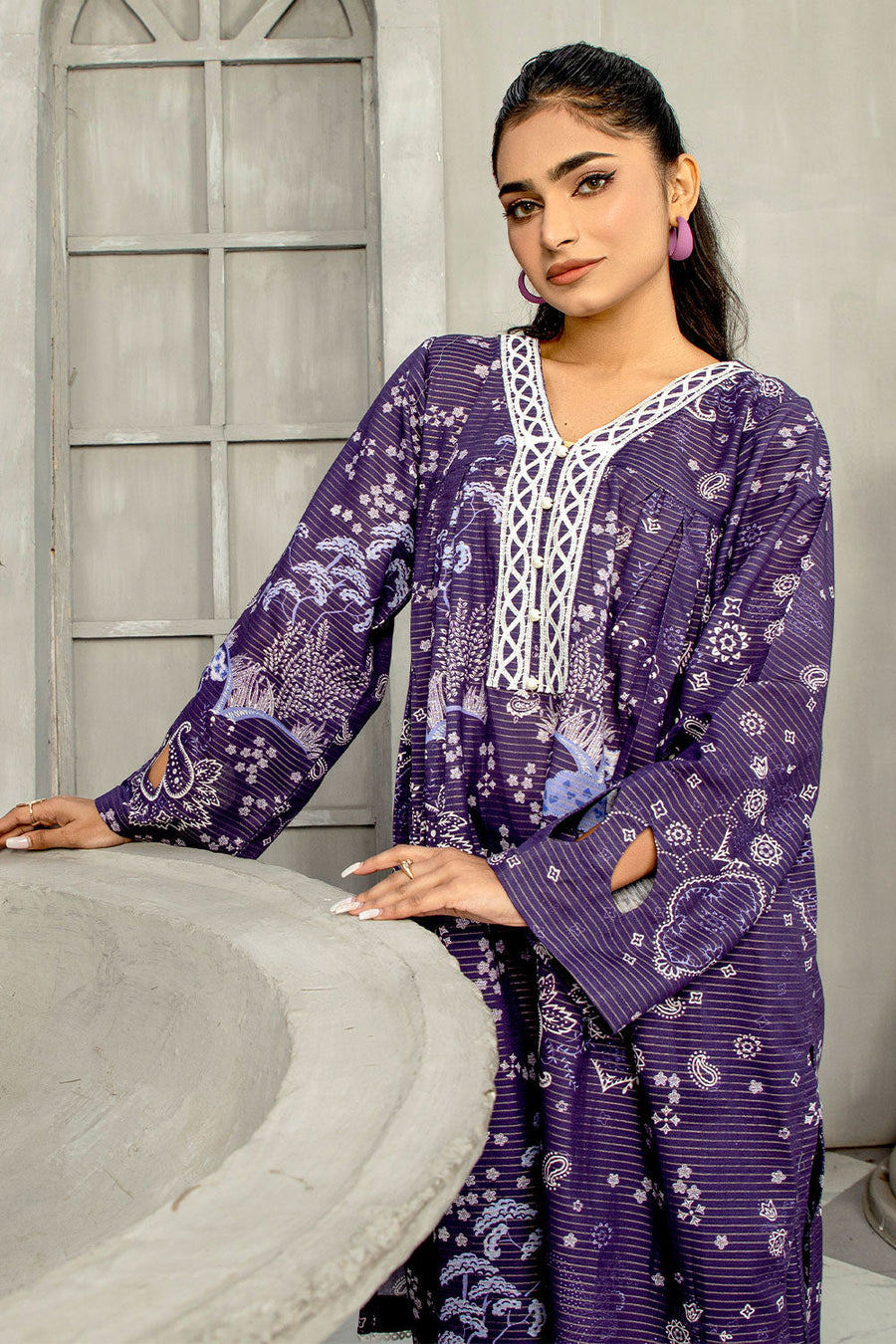 Safwa Tulip Vol-04 Printed Masuri Unstitched 2Piece Suit TZK-65