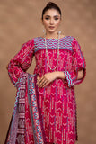 Ixora by Safwa Fine Printed Doria Lawn Unstitched 3Pc Suit ICS-20