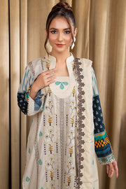 Safwa Bliss Embroidered Lawn Unstitched 3Pc Suit SBL-10