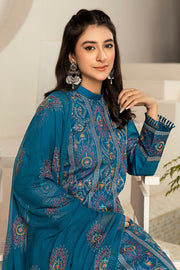 GSC-09 - SAFWA GARNET 3-PIECE EMBROIDERED COLLECTION VOL 01