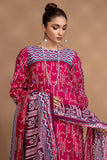 Ixora by Safwa Fine Printed Doria Lawn Unstitched 3Pc Suit ICS-20