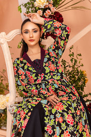 Safwa Orla Unstitched Printed Lawn 2Piece Suit - OR 73