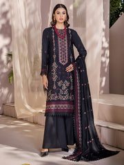 Jahan-e-Sukhan by Humdum Embroidered Peach Unstitched 3Pc Suit D-01