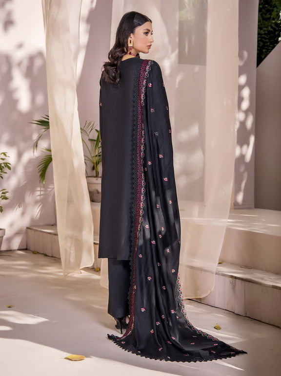 Jahan-e-Sukhan by Humdum Embroidered Peach Unstitched 3Pc Suit D-01