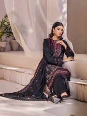 Jahan-e-Sukhan by Humdum Embroidered Peach Unstitched 3Pc Suit D-01