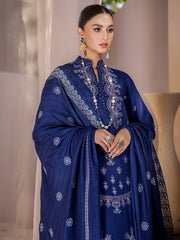 Jahan-e-Sukhan by Humdum Embroidered Peach Unstitched 3Pc Suit D-05