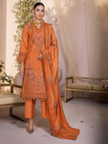 Jahan-e-Sukhan by Humdum Embroidered Peach Unstitched 3Pc Suit D-09