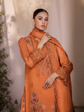 Jahan-e-Sukhan by Humdum Embroidered Peach Unstitched 3Pc Suit D-09