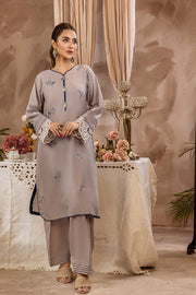 Safwa Embroidered Lawn Pret 2Pc Suit ( Shirt / Trouser ) P000536