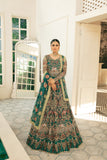 EZRA Luxury Wedding Hand Embellished Net Unstitched 3Pc Suit WD22-06 ZEENAT