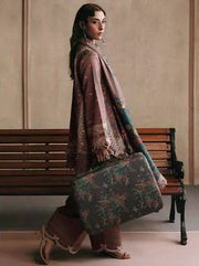 Maria B MBasics Embroidered Slub Khaddar Unstitched 3Pc Suit MB-CUSV15-03A