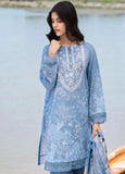 Maria.B M.Basics Embroidered Lawn Unstitched 3Pc Suit MB-03A