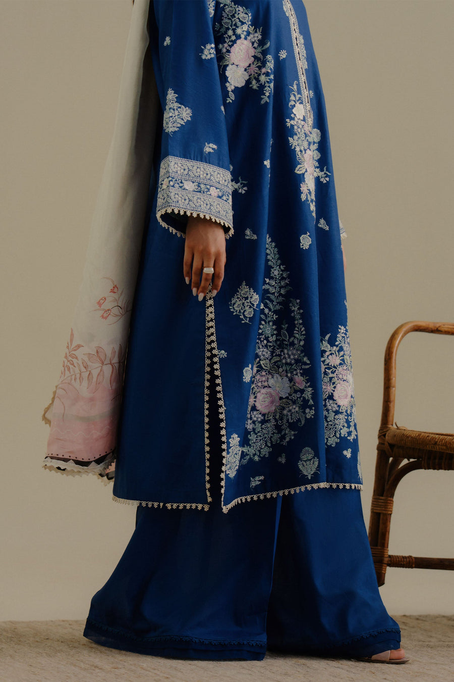Coco by Zara Shahjahan Embroidered Lawn Unstitched 3Pc Suit 03A-LULEH
