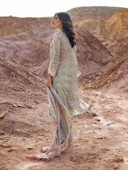 ELAF Premium Signature Embroidered Lawn Unstitched 3Pc Suit ESC-03B DARLENE