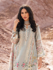 ELAF Premium Signature Embroidered Lawn Unstitched 3Pc Suit ESC-03B DARLENE