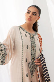 Ittehad Textiles Embroidered Khaddar Unstitched 3Pc Suit LF-EMKH-3P-2306