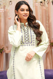 Safwa Embroidered Lawn Pret 2Pc Suit ( Shirt / Trouser ) 3R1-2P-EMB-06