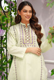 Safwa Embroidered Lawn Pret 2Pc Suit ( Shirt / Trouser ) 3R1-2P-EMB-06