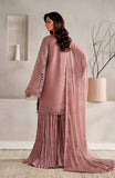 Zarif Muse Thread Embroidered Chiffon Unstitched 3Pc Suit ZE-MT-02 Ayla