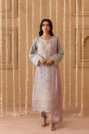 Emaan Adeel Sheherzadi Embroidered Chiffon Unstitched 3Pc Suit - MAHAYAM