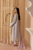 Emaan Adeel Sheherzadi Embroidered Chiffon Unstitched 3Pc Suit - MAHAYAM