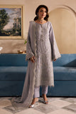 Emaan Adeel Miraal Embroidered Chiffon Unstitched 3Pc Suit - SORINA