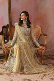 Tara by Sardinia Embroidered Organza Unstitched 3Pc Suit - Glimmer