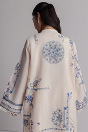 Coco Zara Shahjahan Embroidered Khaddar Unstitched 3Pc D-10B DIBA