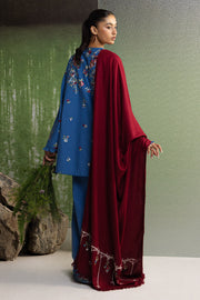 Coco Zara Shahjahan Embroidered Karandi Unstitched 3Pc D-9A ASMANI