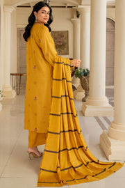 Safwa Ashley Embroidered Viscose Doria Unstitched 3Pc Suit ASC-01