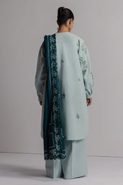Coco Zara Shahjahan Embroidered Karandi Unstitched 3Pc D-3B RAKHSH