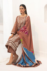 Ittehad Textiles Embroidered Khaddar Unstitched 3Pc Suit LF-EMKH-3P-2305