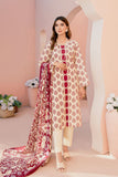 Ixora by Safwa Digital Printed Doria Cambric Unstitched 3Pc Suit ICS-10