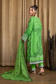 Safwa Bliss Embroidered Lawn Unstitched 3Pc Suit SBL-07