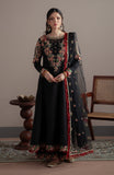 Fabiha Fatima Elvin Embroidered Raw Silk 3Pc Pret Suit - NYRA