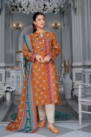 Safwa Mulberry Digital Printed Lawn Unstitched 2 Piece Suit MLS-10