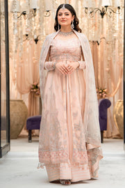 Motifz Rawayat Embroidered Net Unstitched 3Pc Suit 4111 - SAANVI