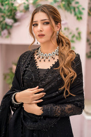 Motifz Rawayat Embroidered Chiffon Unstitched 3Pc Suit 4113 - ELAI