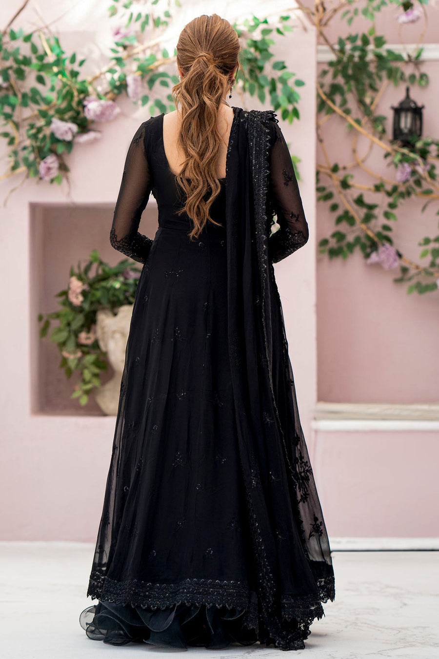 Motifz Rawayat Embroidered Chiffon Unstitched 3Pc Suit 4113 - ELAI