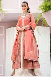 Motifz Rawayat Embroidered Net Unstitched 3Pc Suit 4114 - AVLEY