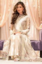 Motifz Rawayat Embroidered Organza Unstitched 3Pc Suit 4117 - AMAYA