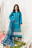 Safwa Skye Premium Embroidered Lawn Unstitched 3Pc Suit SKY-08