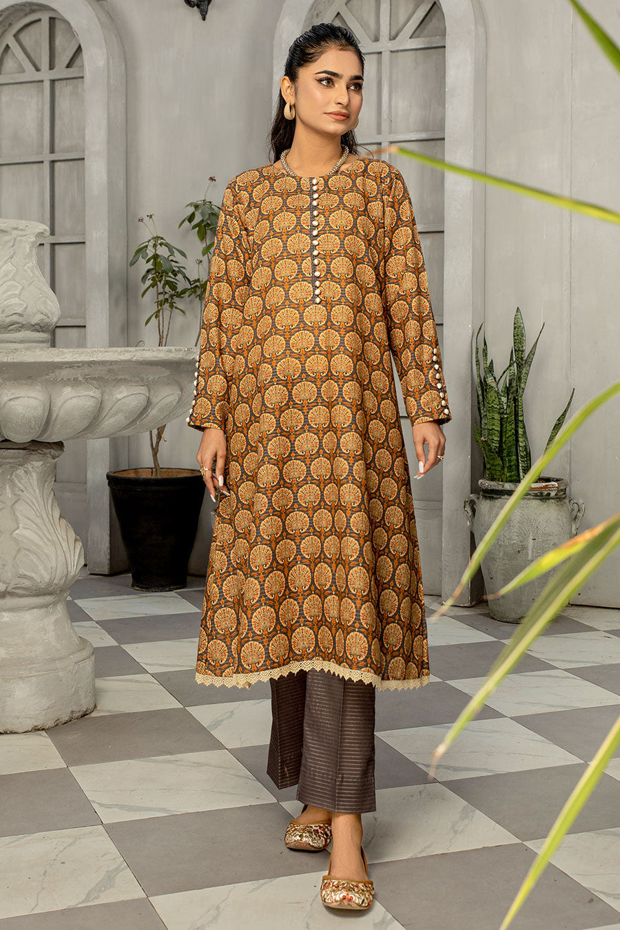 Safwa Tulip Vol-04 Printed Masuri Unstitched 2Piece Suit TZK-67